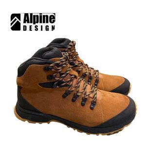 NEW Alpine Design Men's Trekker Suede lLeather Waterproof Hiker Boots 11.5 13